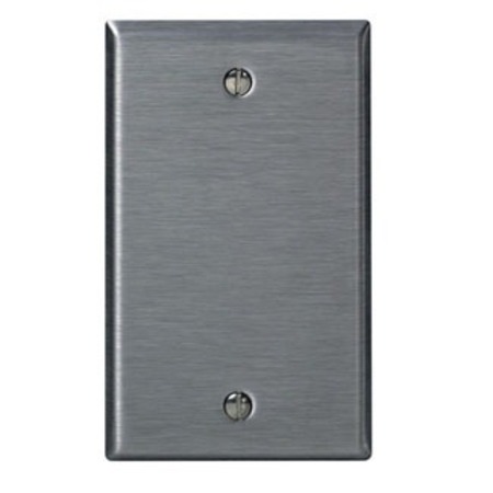 LEVITON Stainless Steel 1 Gang Wallplate SSJ13-40